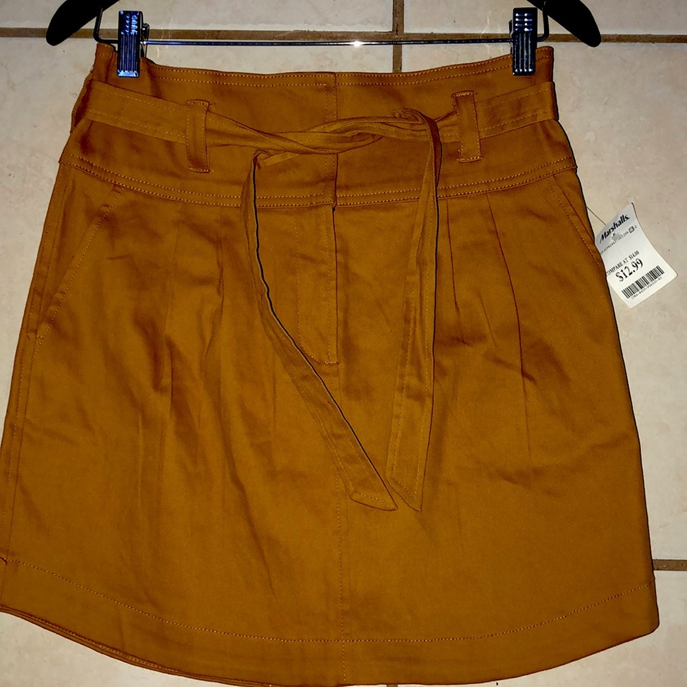 Tan skirt